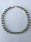 Preview: nephrite jade and peridot necklace--